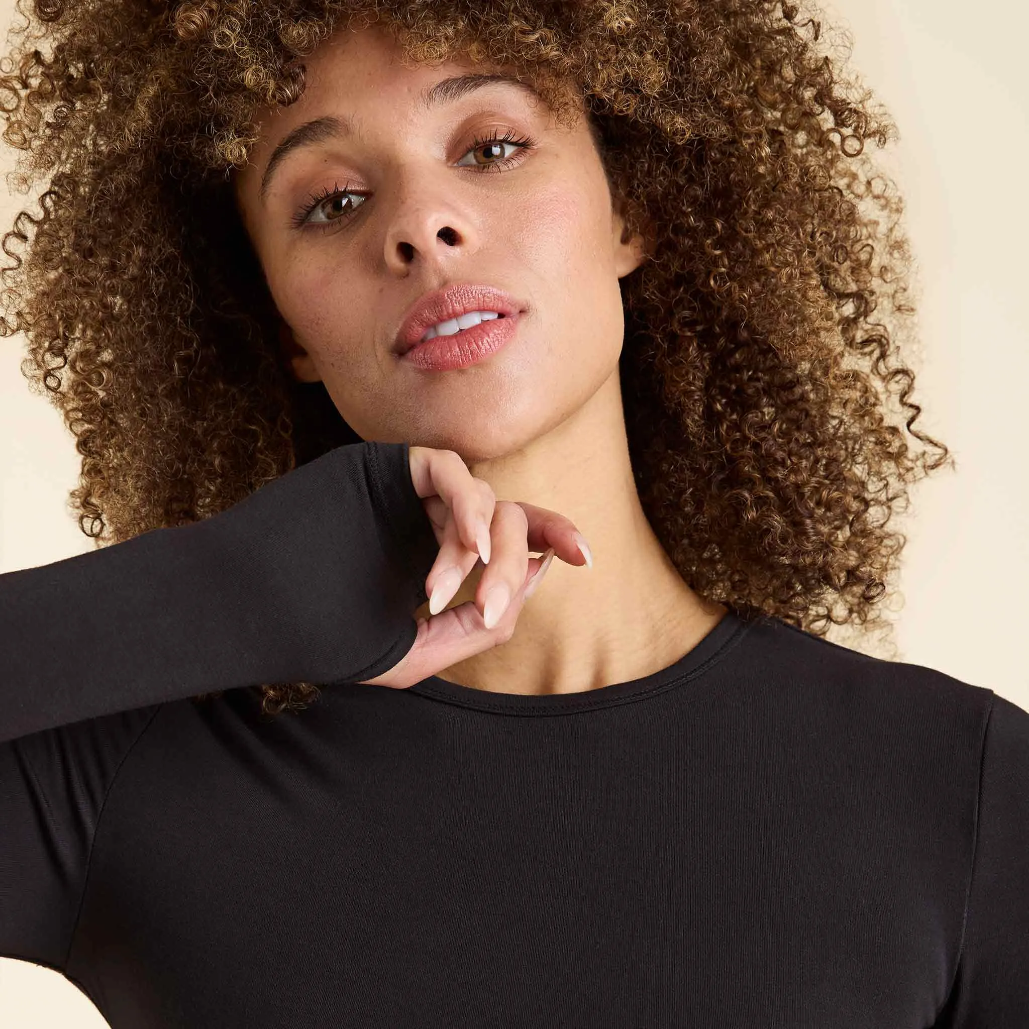 Swiftstretch Long Sleeve Shirt | Black