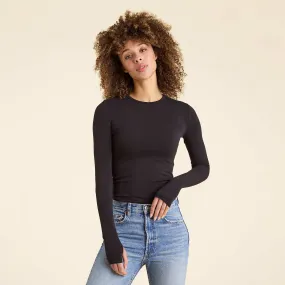 Swiftstretch Long Sleeve Shirt | Black
