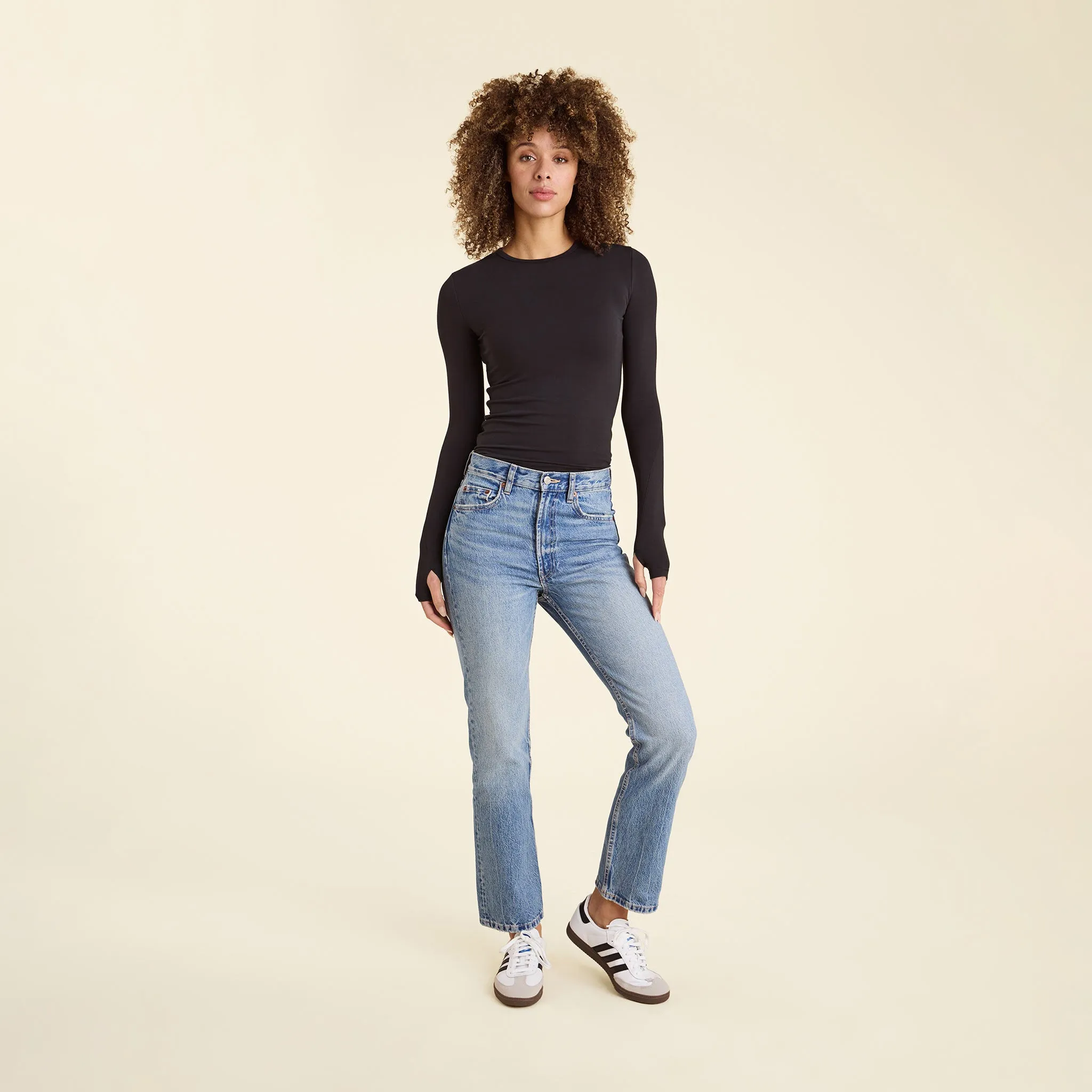 Swiftstretch Long Sleeve Shirt | Black