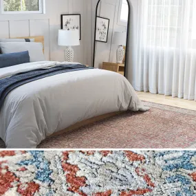 UER0150 Luxury Power-Loomed Synthetic Medium-Pile Rug