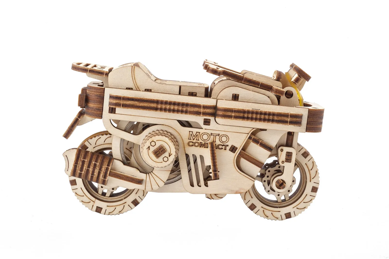 Ugears Moto Compact Folding Scooter ★Mechanical 3D Puzzle Kit Model Toys Gift Present Birthday Xmas Christmas Kids Adults