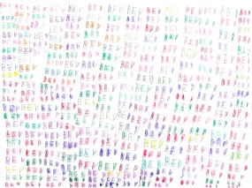 Untitled (BEV Drawing 1), by Belva Pyles