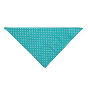 Victoria Turquoise Cotton Bandana FINAL SALE