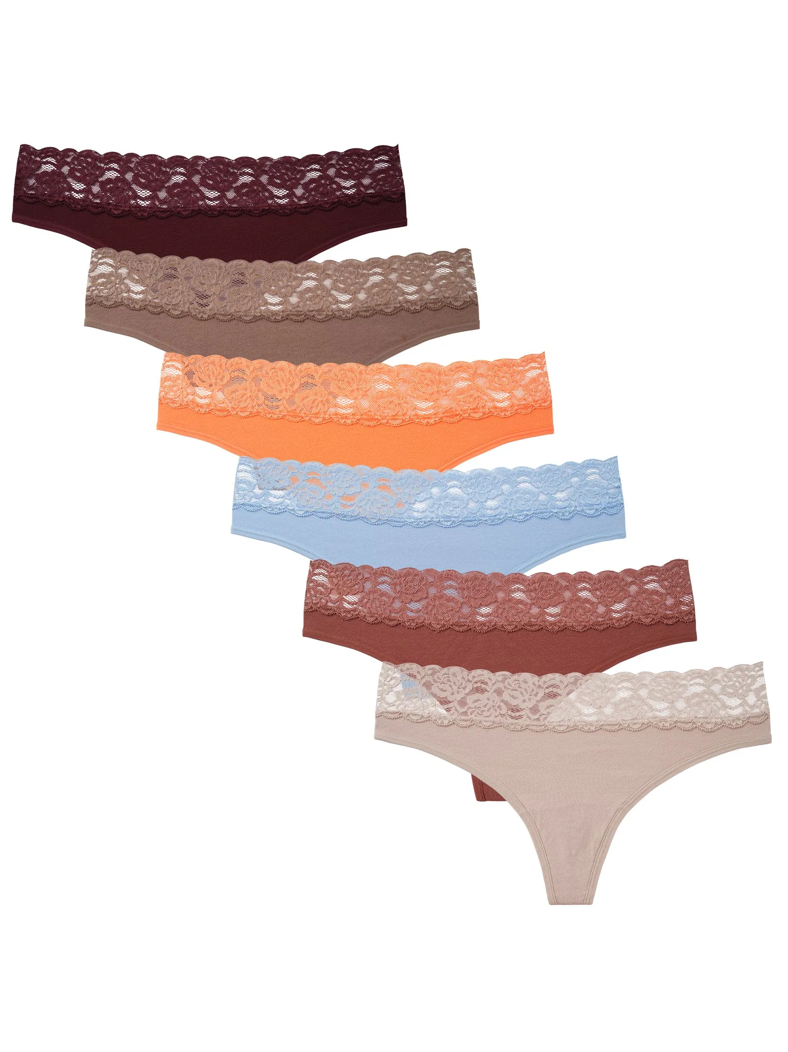 Women's Lace Thongs 6-Pack（Copy）