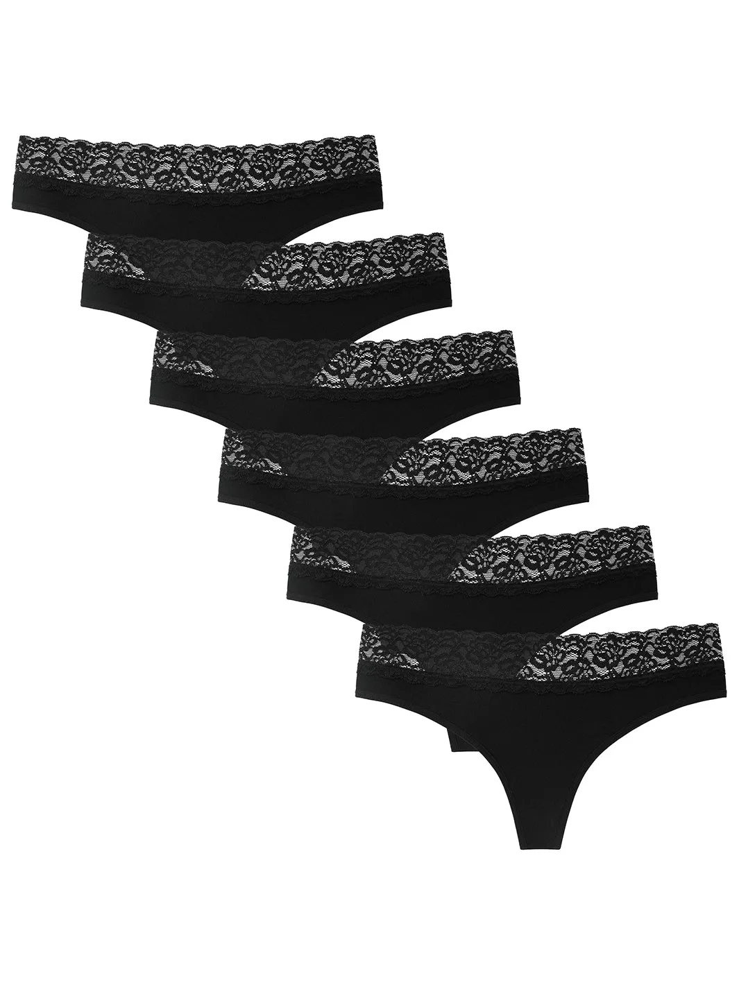 Women's Lace Thongs 6-Pack（Copy）